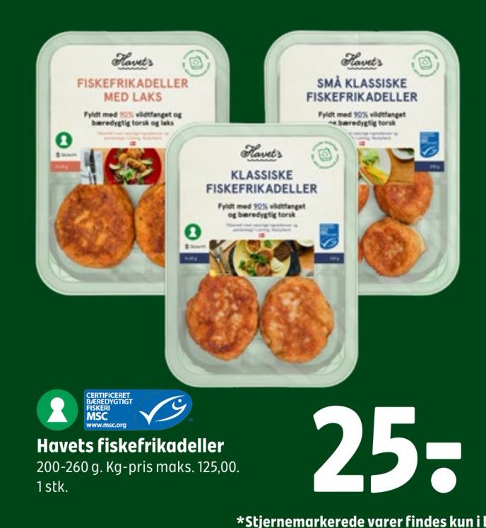 Havets fiskefrikadeller – Coop 365discount