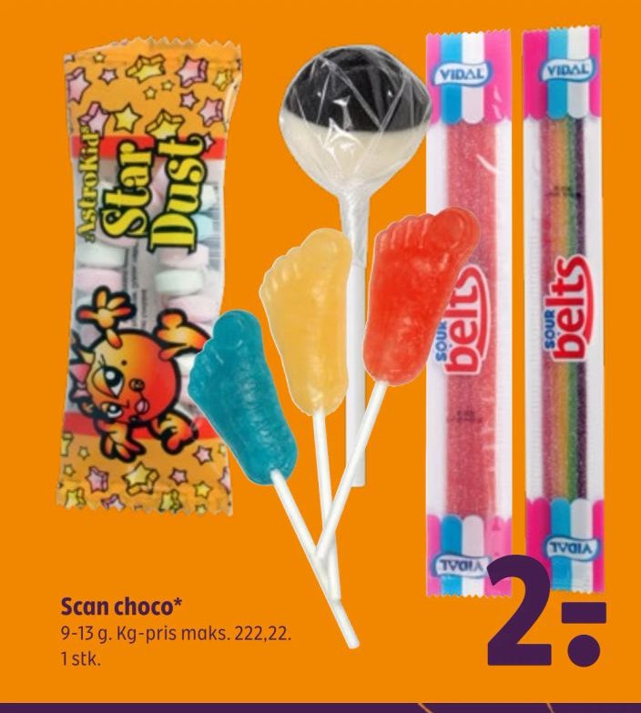 Scan choco* 9-13 g. 1 stk. – Coop 365discount