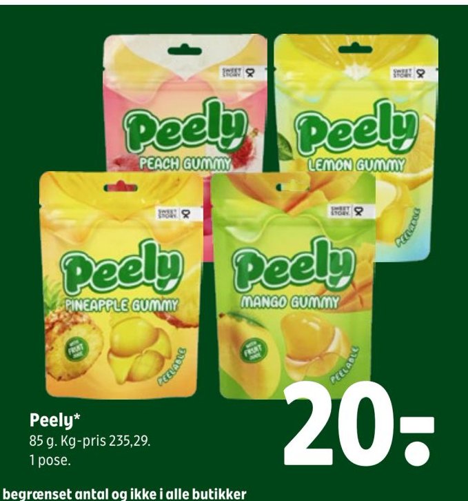 Peely* 85 g. – Coop 365discount