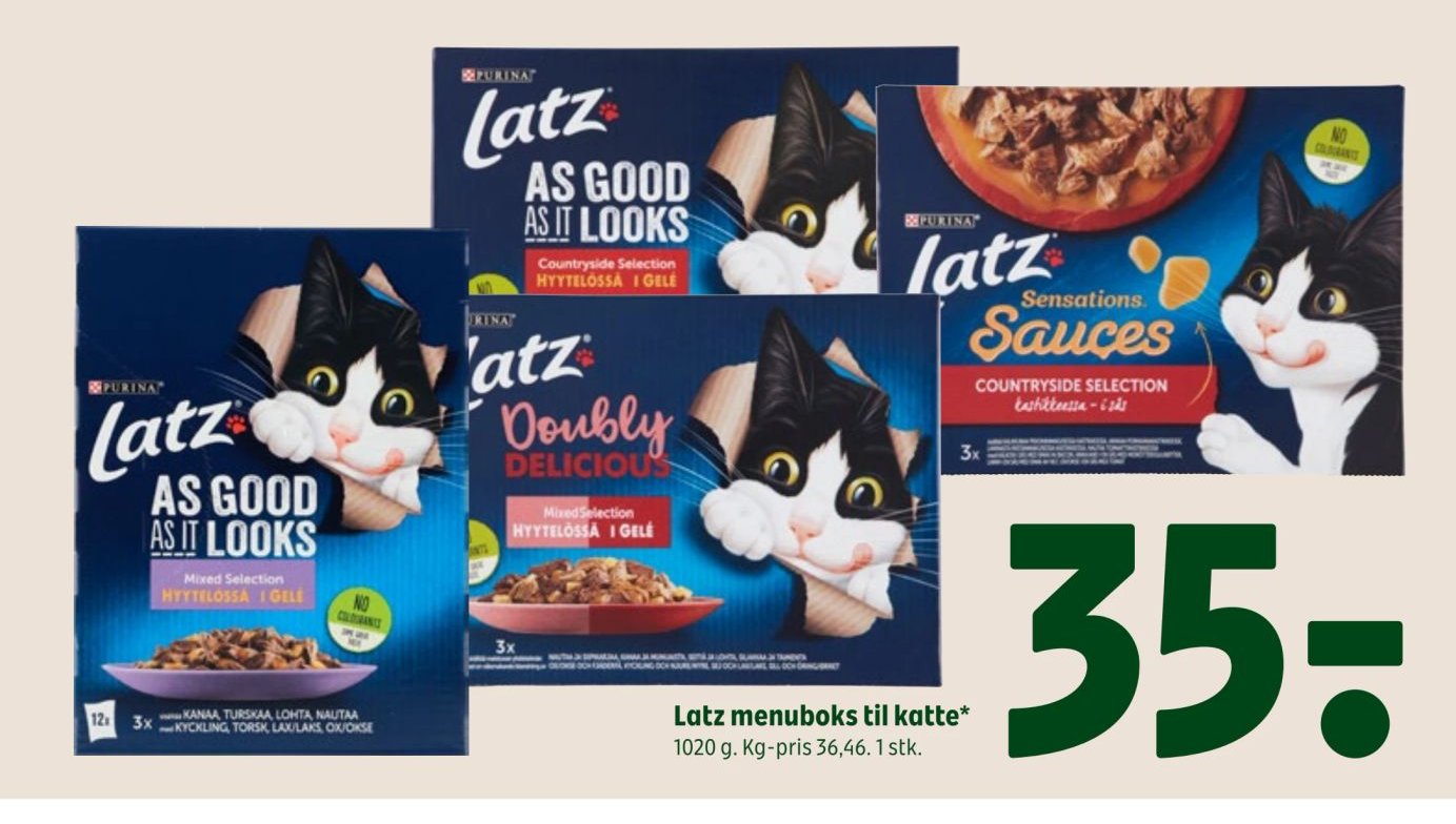 Latz menuboks til katte* – Coop 365discount