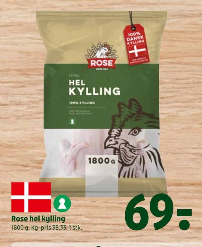 Rose hel kylling – Coop 365discount