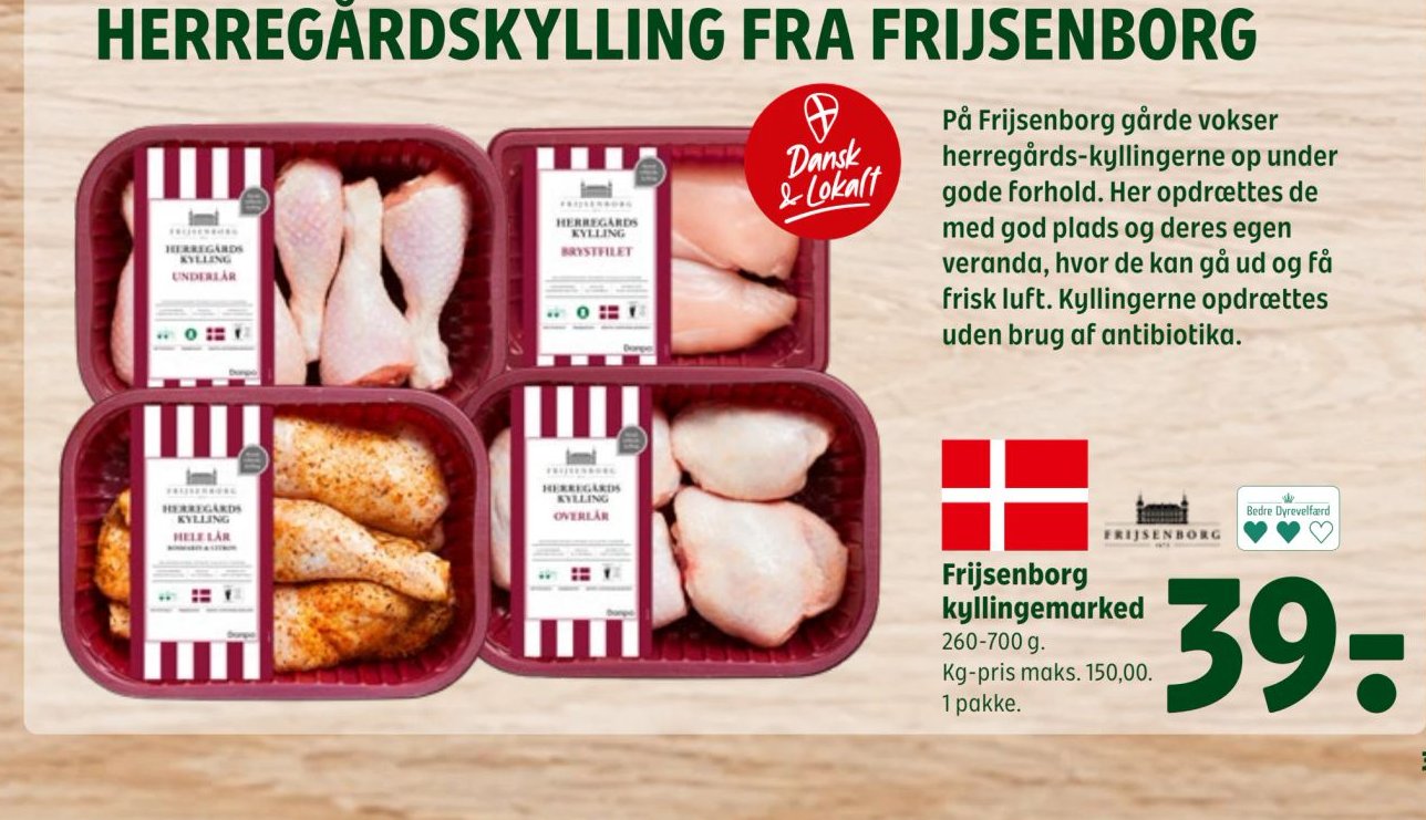 Frijsenborg kyllingemarked – Coop 365discount
