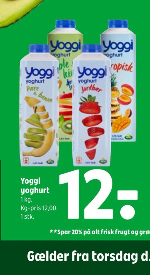 Yoggi yoghurt – Coop 365discount