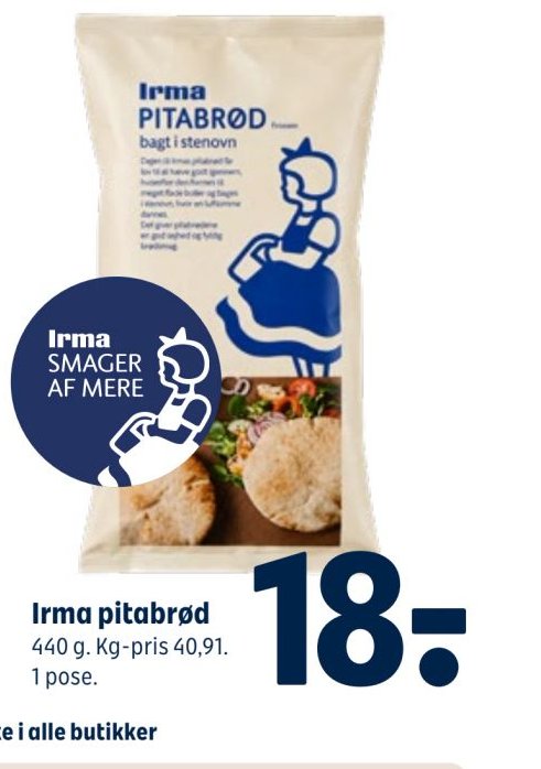 Irma pitabrød – Coop 365discount