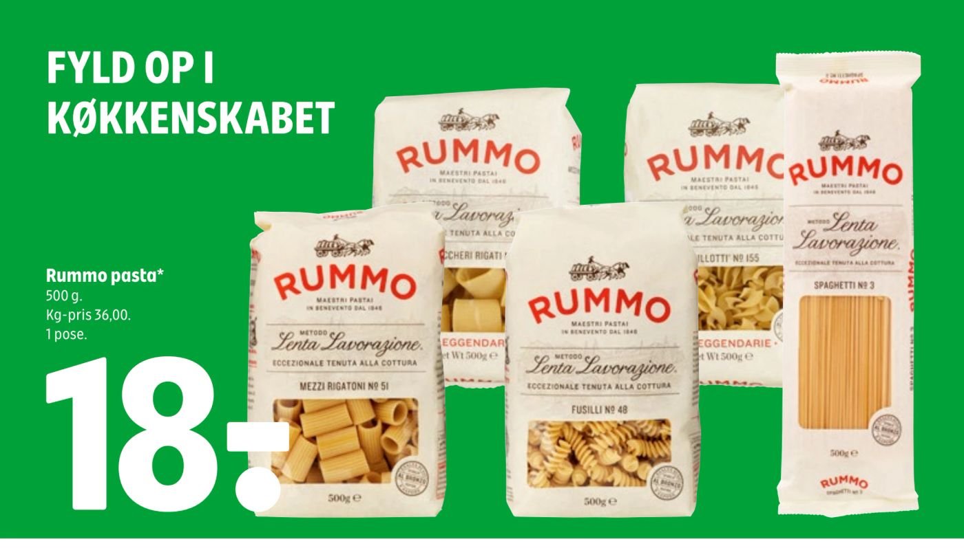 Rummo pasta* – Coop 365discount