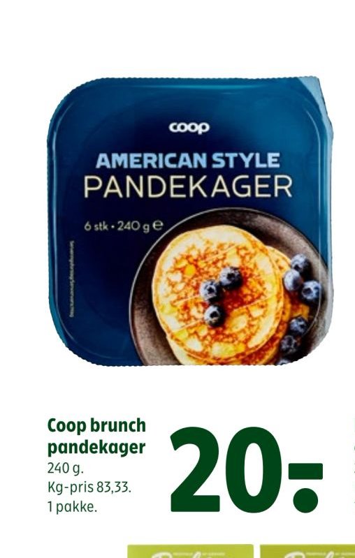 Coop brunch pandekager – Coop 365discount