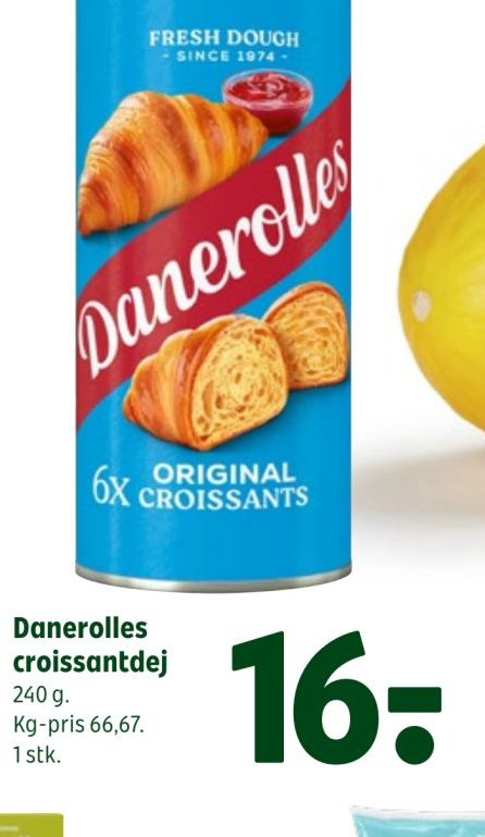 Danerolles croissantdej – Coop 365discount