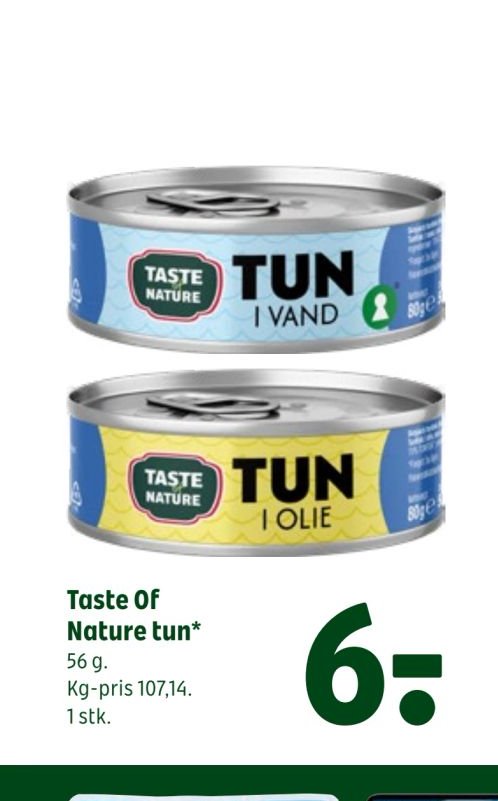 Taste Of Nature tun – Coop 365discount