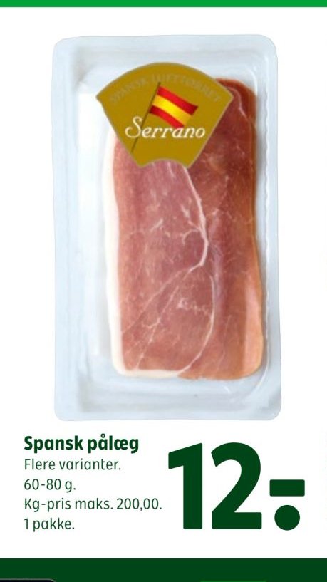 Spansk pålæg – Coop 365discount