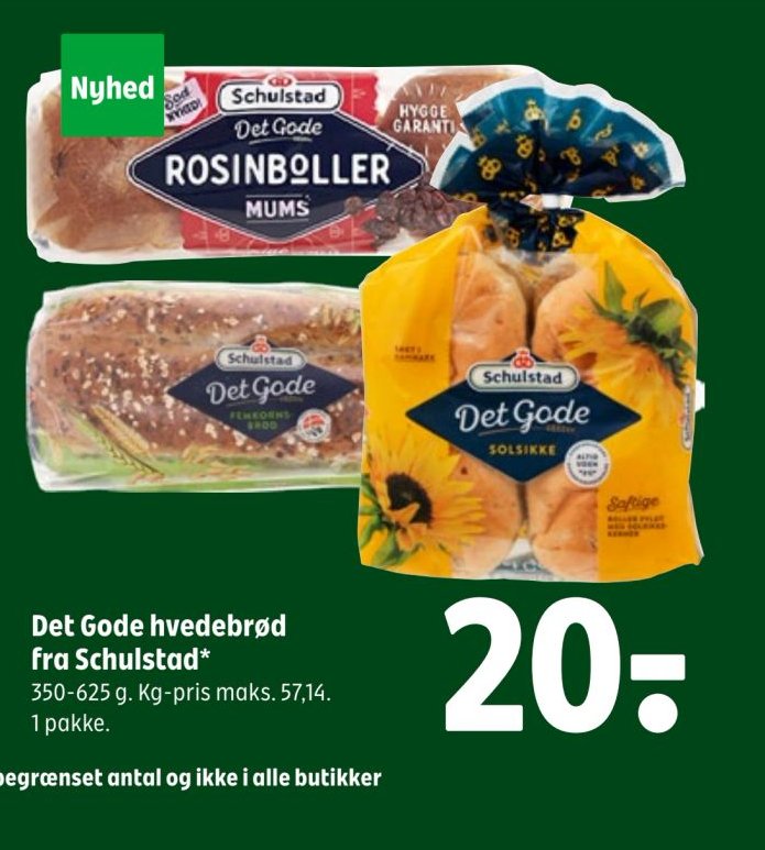 Det Gode hvedebrød fra Schulstad – Coop 365discount