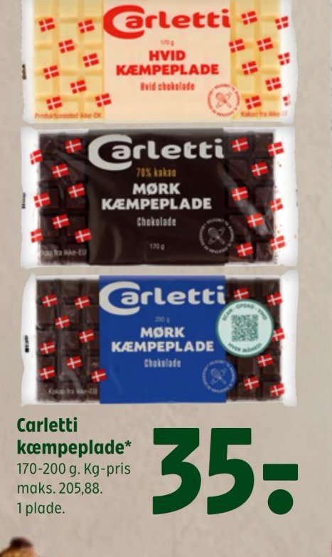 Carletti kæmpeplade – Coop 365discount