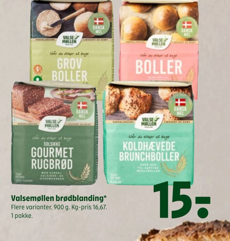 Valsemøllen brødblanding – Coop 365discount