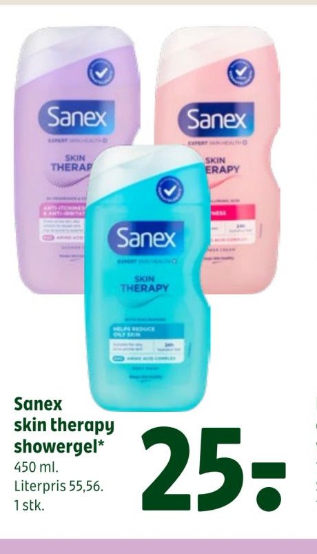Sanex skin therapy showergel – Coop 365discount