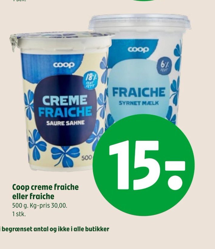 Coop creme fraiche eller fraiche – Coop 365discount