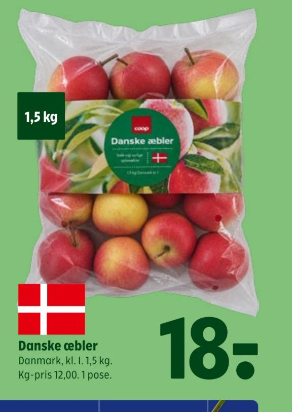 Danske æbler – Coop 365discount