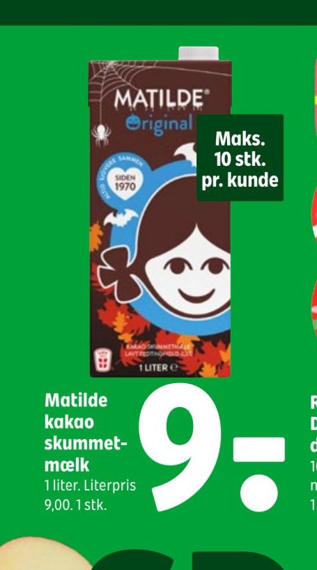 Matilde kakao skummetmælk – Coop 365discount
