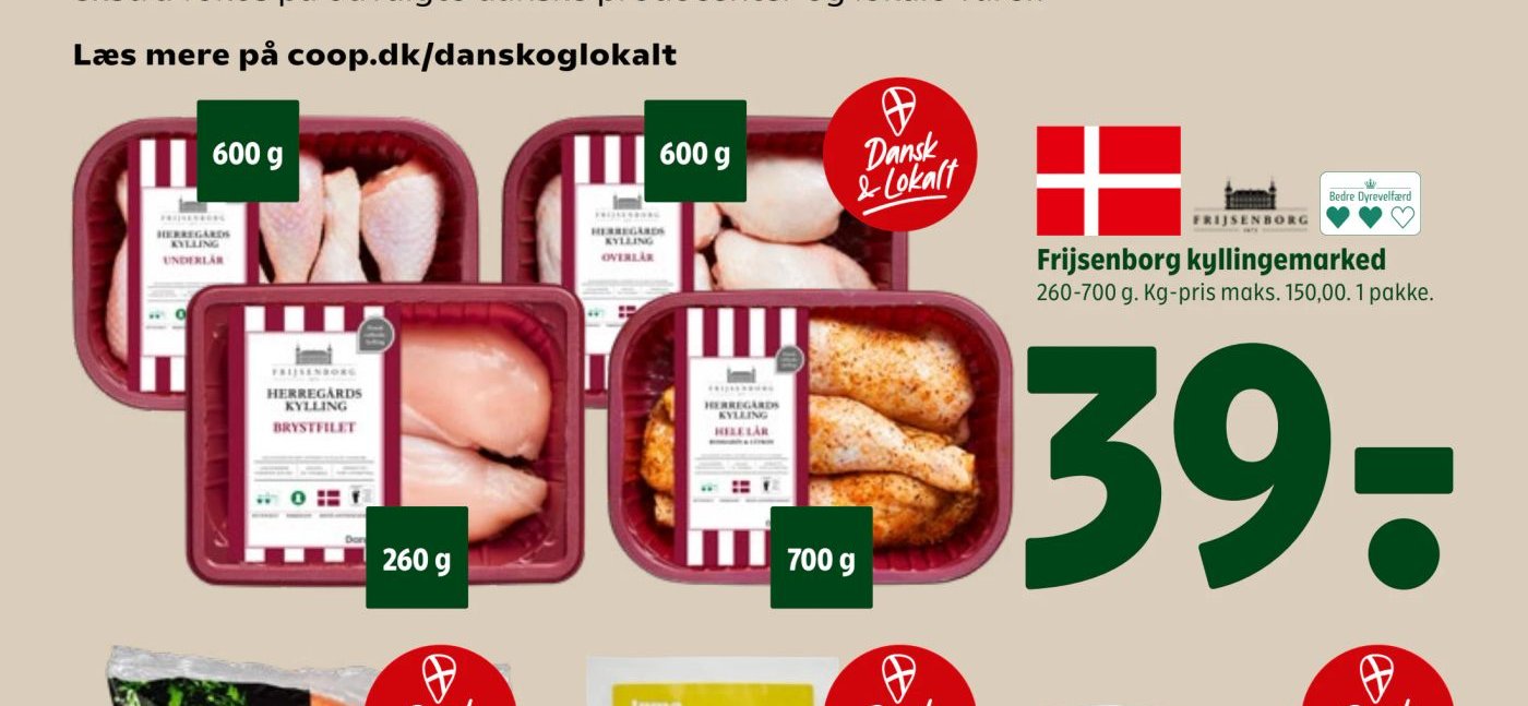 Frijsenborg kyllingemarked – Coop 365discount
