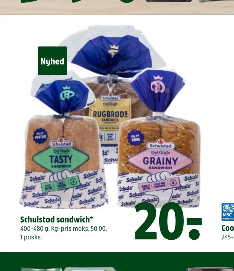 Schulstad sandwich – Coop 365discount