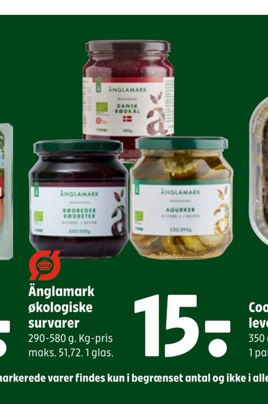 Änglamark økologiske survarer – Coop 365discount