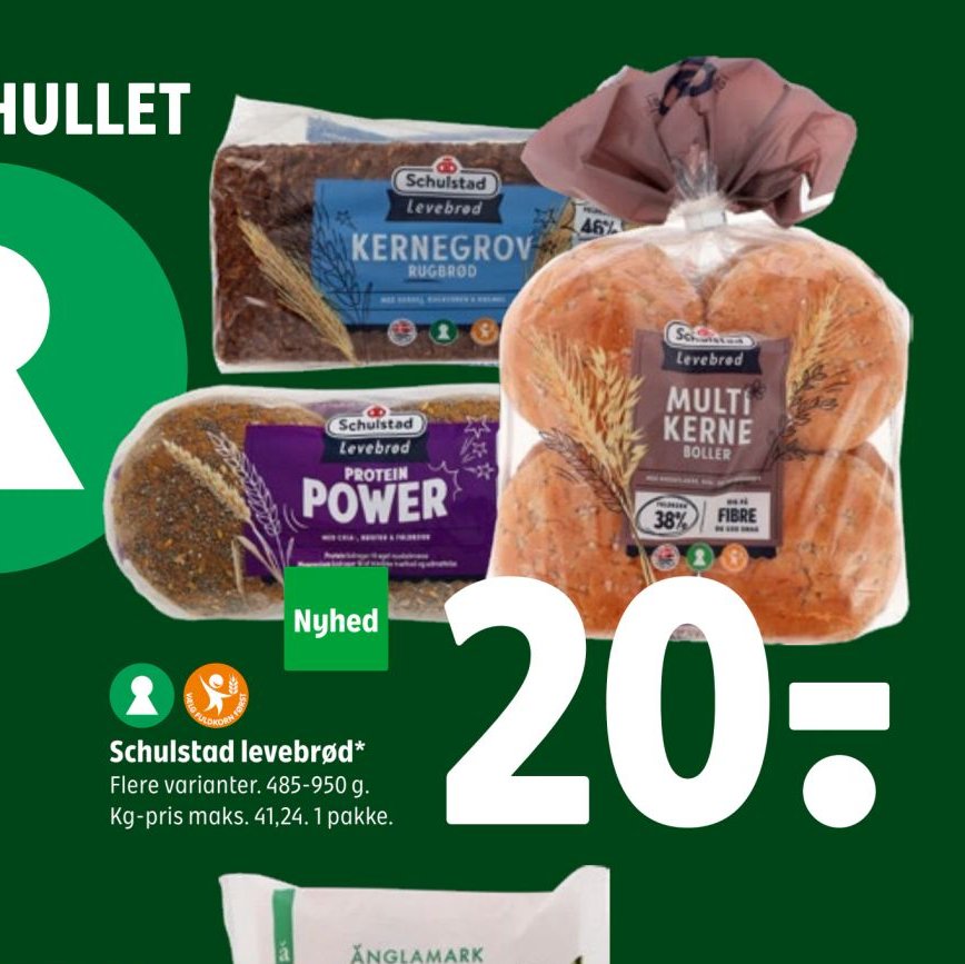 Schulstad levebrød – Coop 365discount