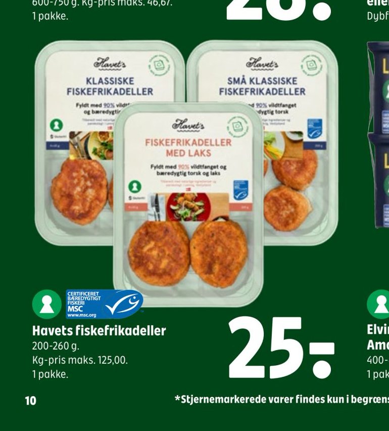 Havets fiskefrikadeller – Coop 365discount