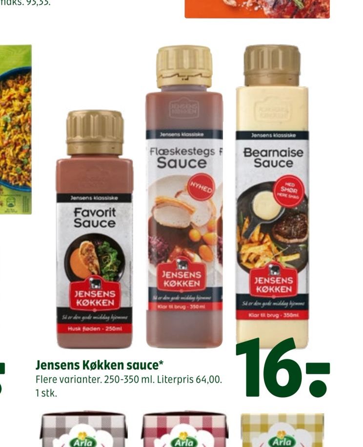 Jensens Køkken sauce* – Coop 365discount
