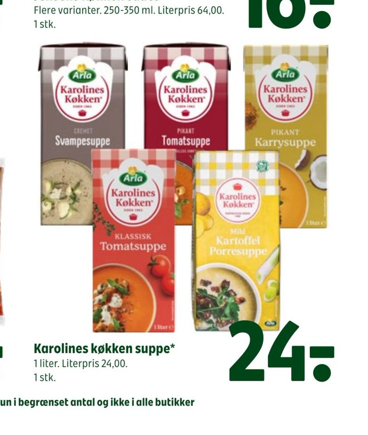 Karolines køkken suppe* – Coop 365discount