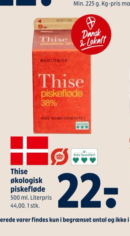 Thise økologisk piskefløde – Coop 365discount