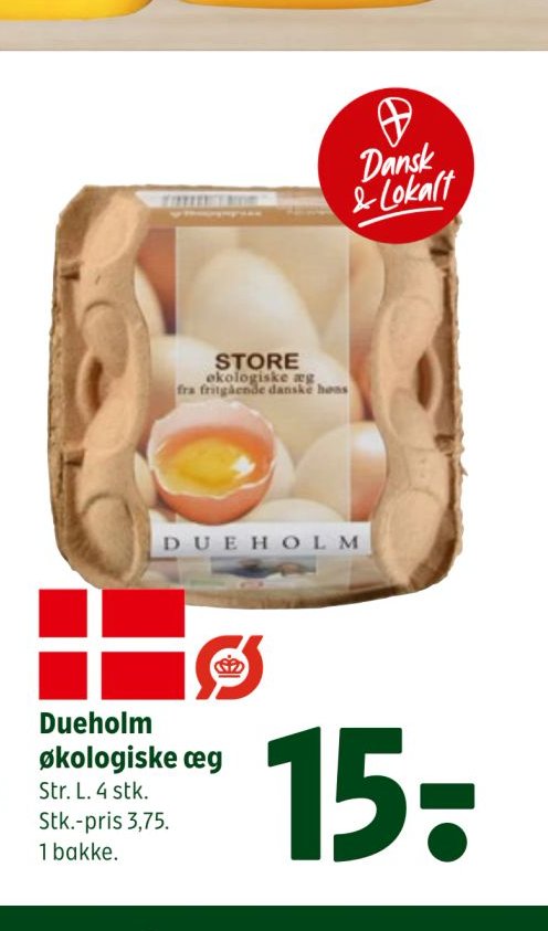 Dueholm økologiske æg – Coop 365discount