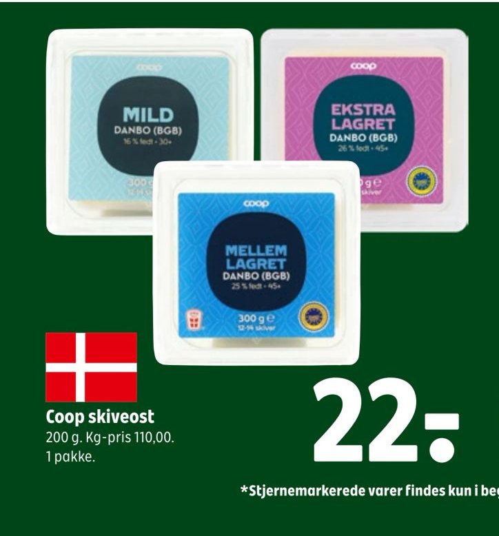Coop skiveost – Coop 365discount