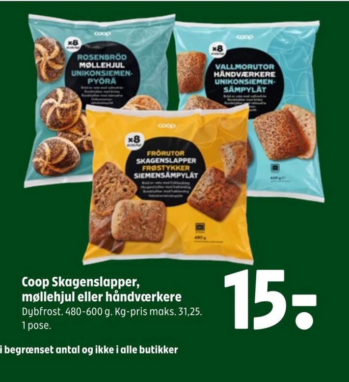 Coop Skagenslapper, møllehjul eller håndværkere – Coop 365discount