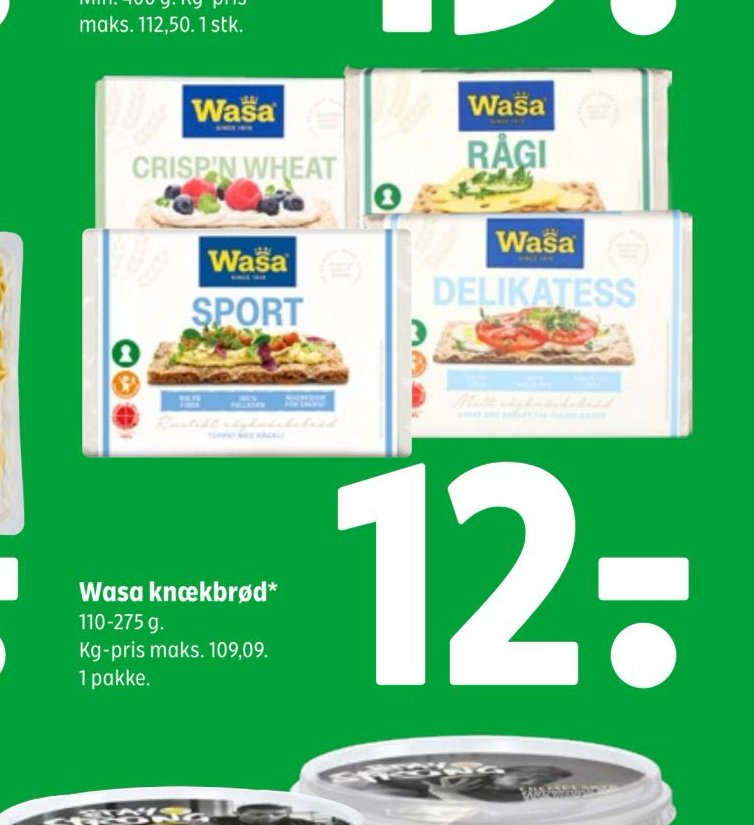 Wasa knækbrød – Coop 365discount
