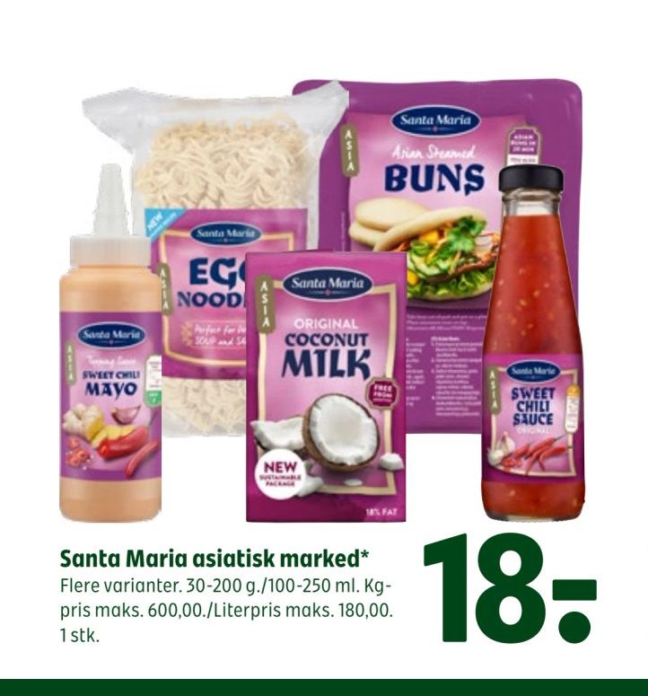 Santa Maria asiatisk marked – Coop 365discount
