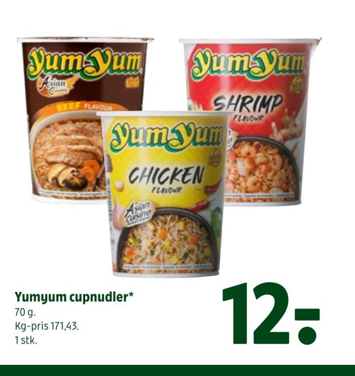 Yumyum cupnudler – Coop 365discount
