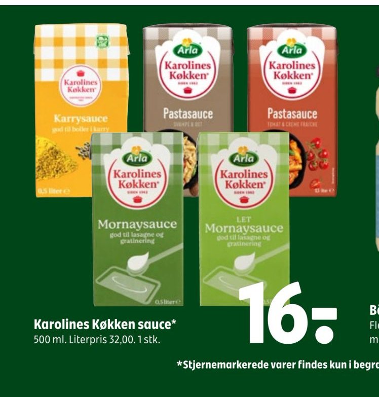 Karolines Køkken sauce – Coop 365discount
