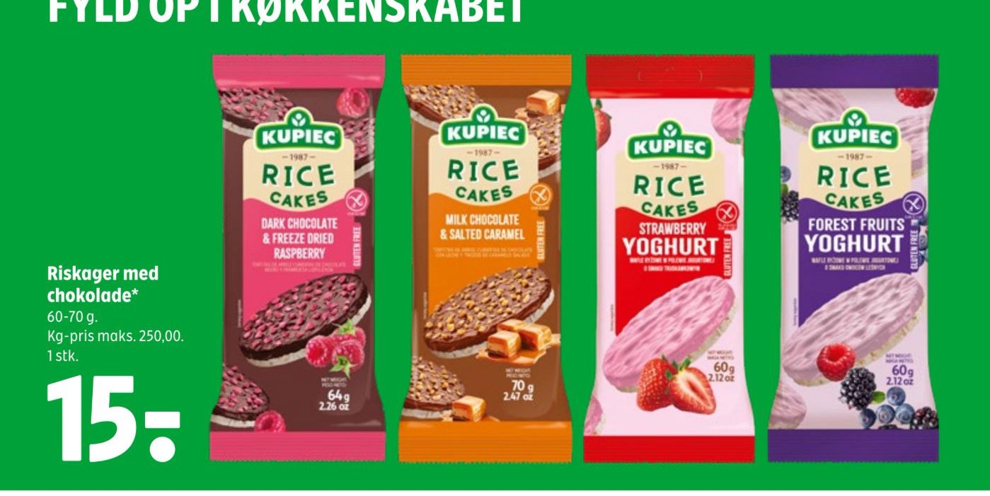 Riskager med chokolade – Coop 365discount