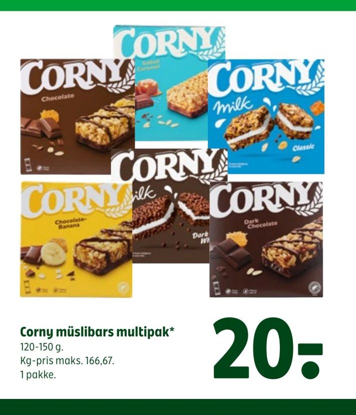 Corny müslibars multipak – Coop 365discount