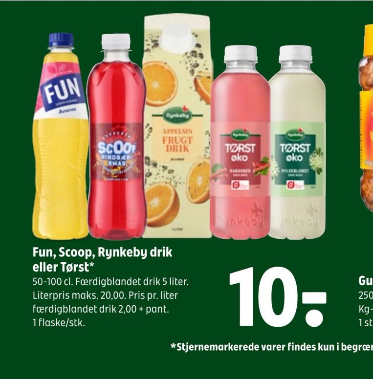 Fun, Scoop, Rynkeby drik eller Tørst – Coop 365discount