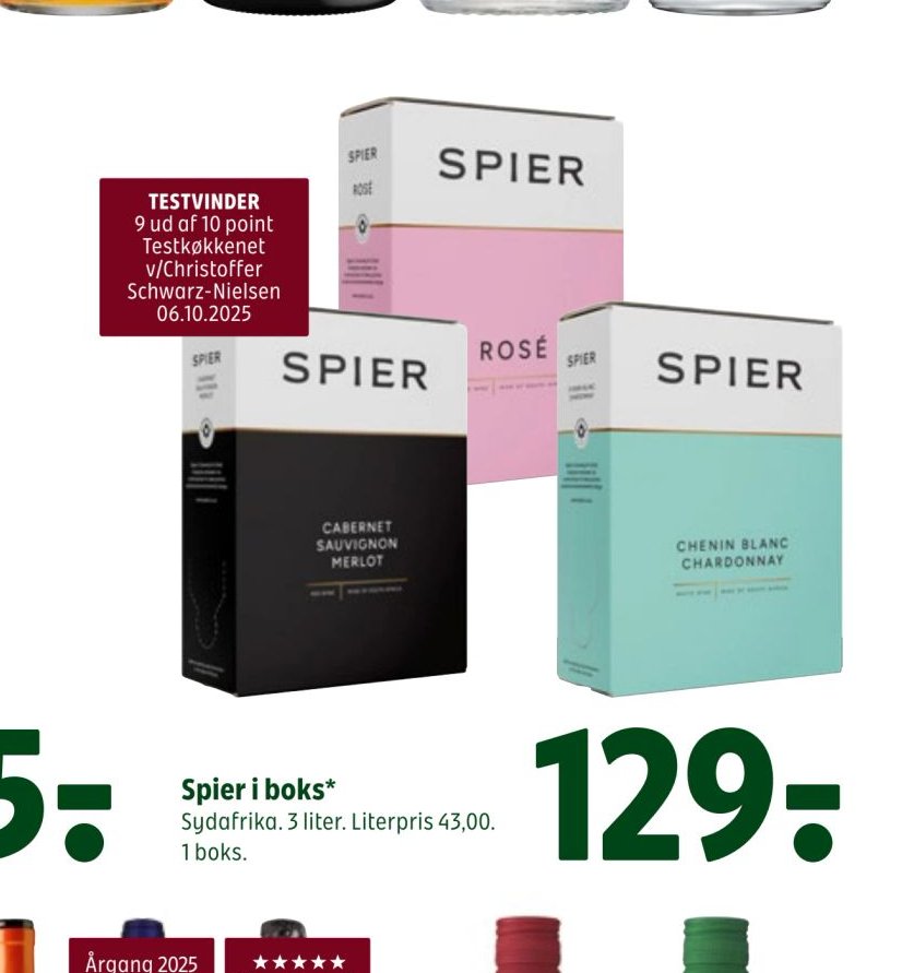 Spier i boks* – Coop 365discount