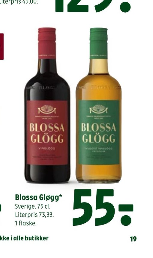 Blossa Gløgg* – Coop 365discount