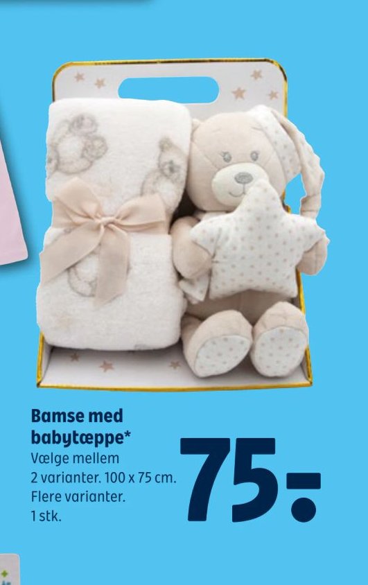 Bamse med babytæppe – Coop 365discount