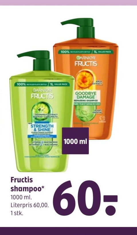 Fructis shampoo – Coop 365discount