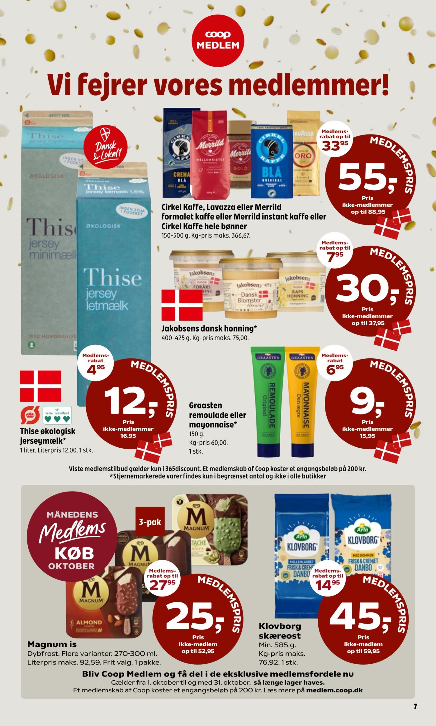 Thise økologisk jerseymælk* 1 liter – Coop 365discount