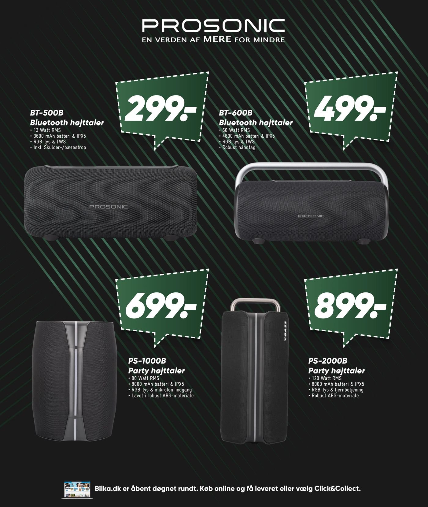 BT-600B Bluetooth højtaler – Bilka