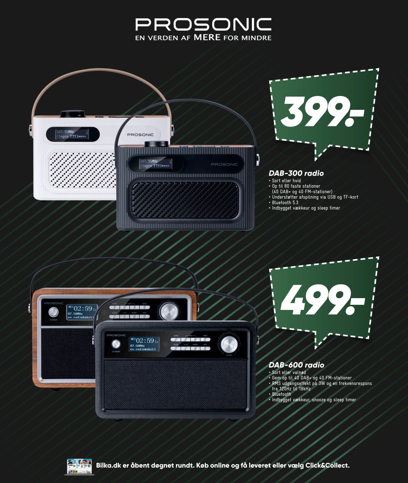 DAB-300 radio – Bilka