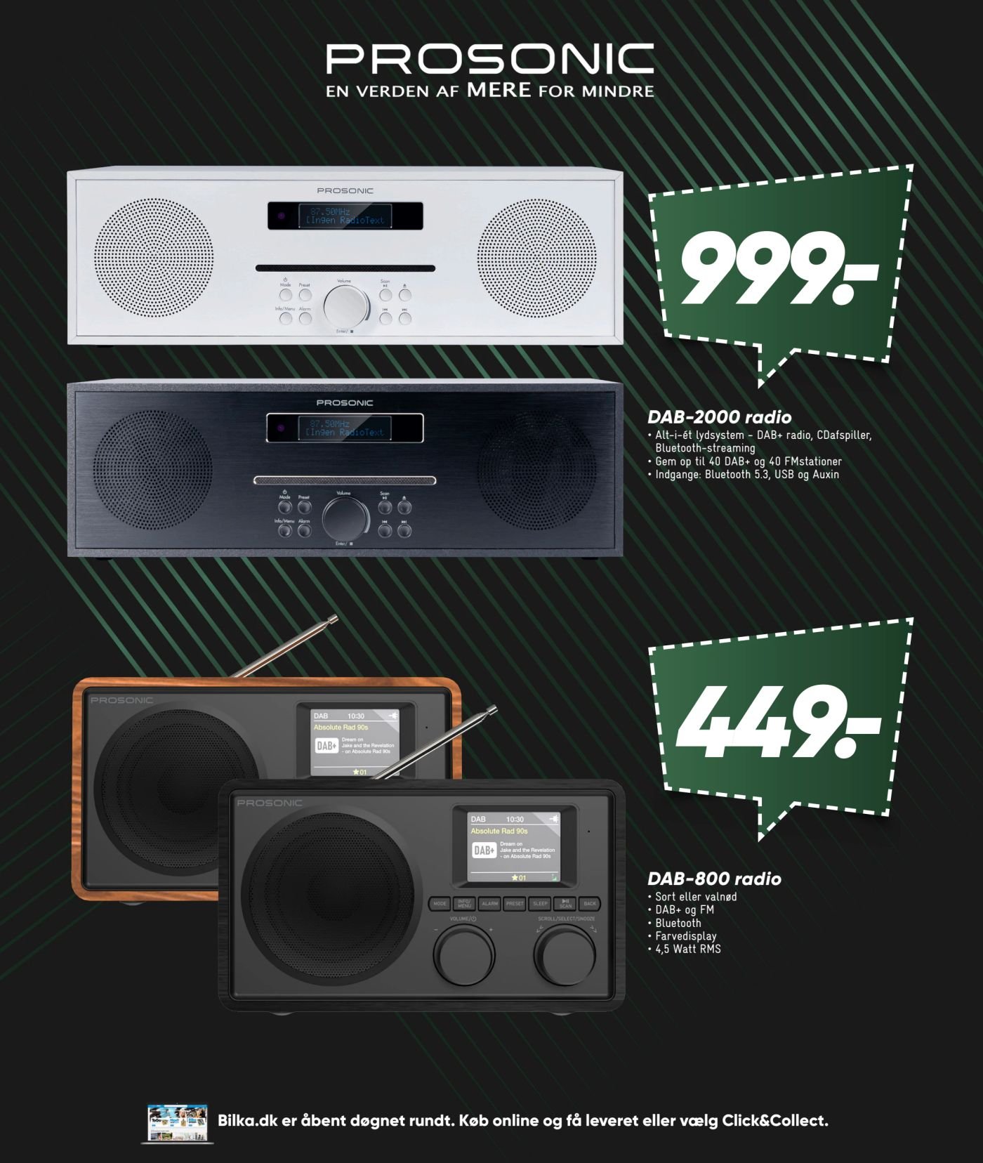 DAB-800 radio – Bilka