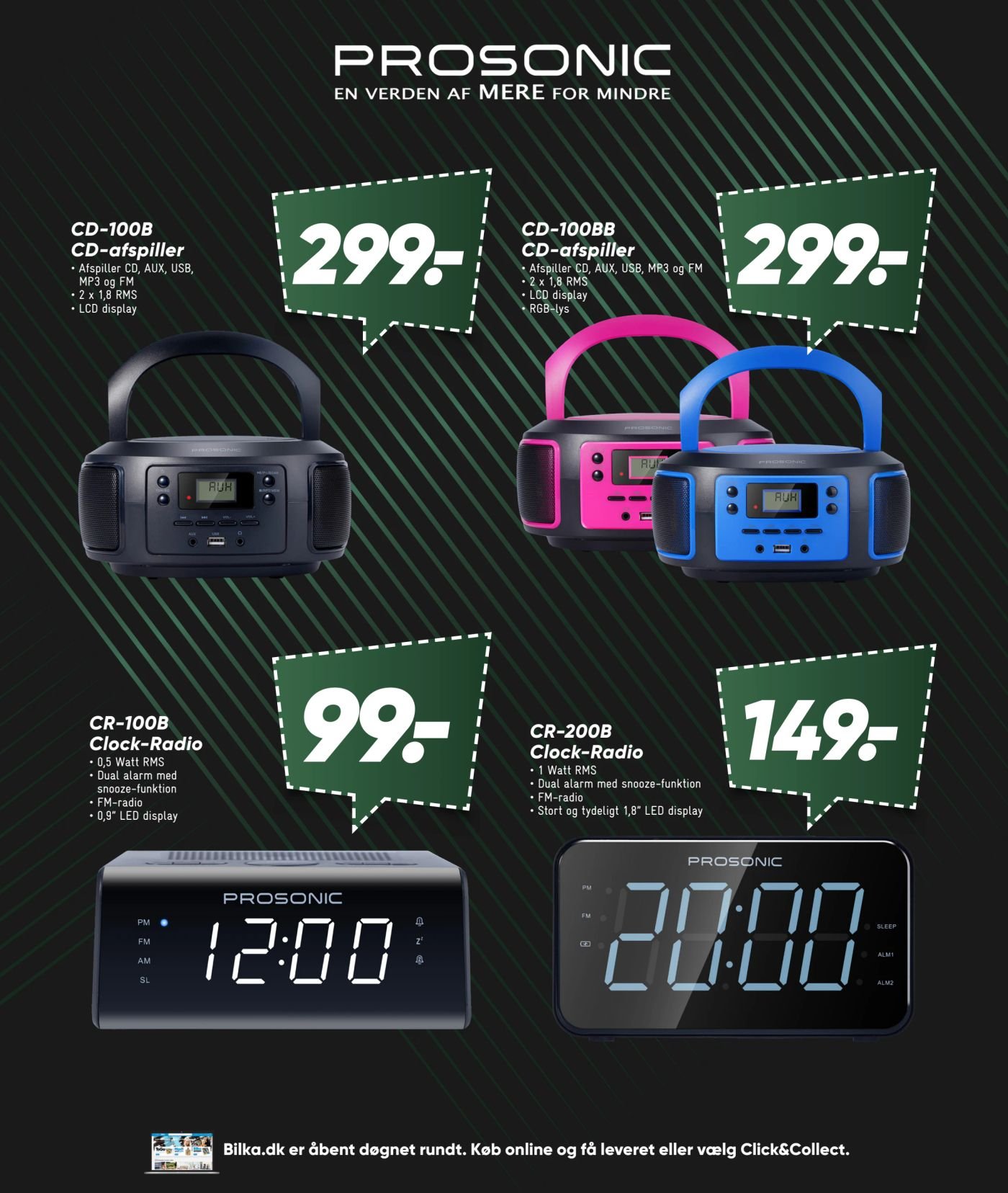 CD-100B CD-afspiller – Bilka