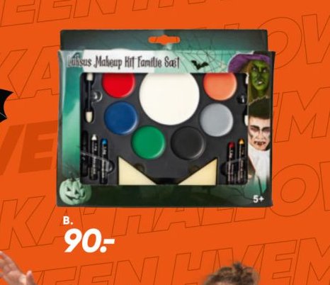 Halloween make-up sæt – Bilka