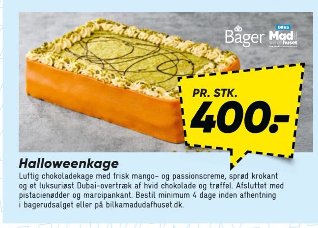 Halloweenkage – Bilka