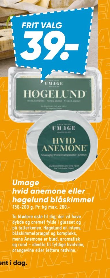 Umage hvid anemone eller høgelund blåskimmel 150-200 g. Frit valg – Bilka